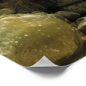 Stroom door de rug 40 poster (Hoek)