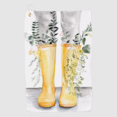 Stroom en groei I Golfhanddoek (Voorkant)