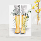 Stroom en groei I Kaart (Gele Bloem)