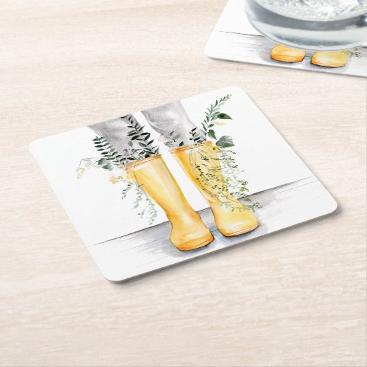 Stroom en groei I Kartonnen Onderzetters (Schuin)