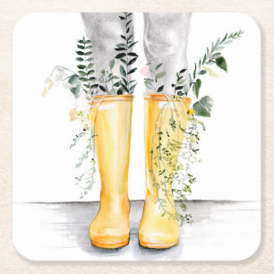 Stroom en groei I Kartonnen Onderzetters