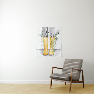 Stroom en groei I Wandkleed