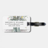 Stroom en groei II Bagagelabel (Achterkant horizontaal)