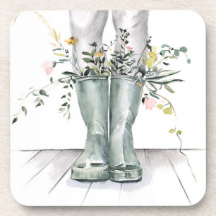 Stroom en groei II Bier Onderzetter