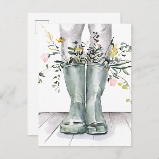 Stroom en groei II Briefkaart (Voorkant / Achterkant)