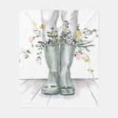 Stroom en groei II Fleece Deken (Voorkant)