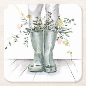 Stroom en groei II Kartonnen Onderzetters (Voorkant)