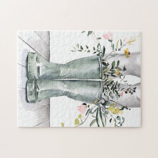 Stroom en groei II Legpuzzel (Horizontaal)