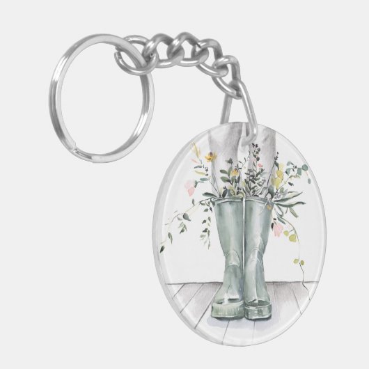 Stroom en groei II Sleutelhanger (Voorkant Links)