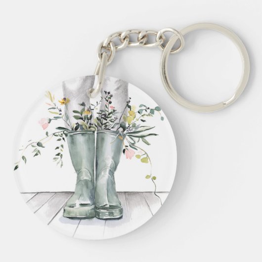 Stroom en groei II Sleutelhanger (Achterkant)