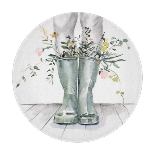 Stroom en groei II Snijplank (Voorkant)