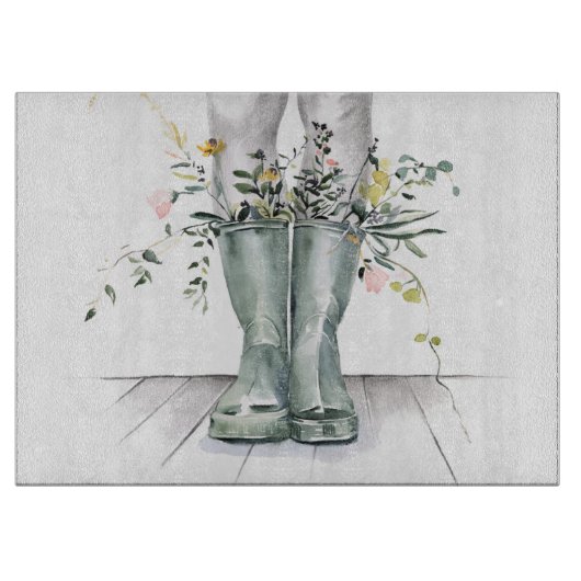 Stroom en groei II Snijplank (Voorkant)