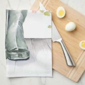 Stroom en groei II Theedoek (Quarter Fold)