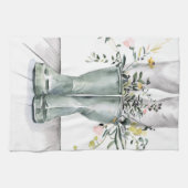 Stroom en groei II Theedoek (Horizontaal)