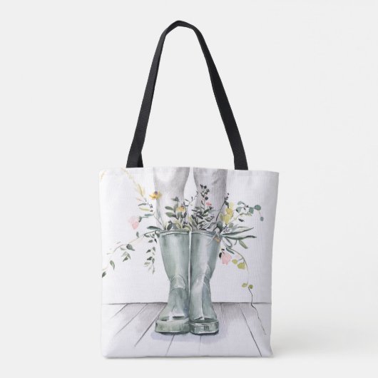Stroom en groei II Tote Bag (Achterkant)