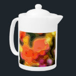 STROOM GARDEN THEEPOT<br><div class="desc">Een abstract ontwerp van zomertuinbloemen.</div>