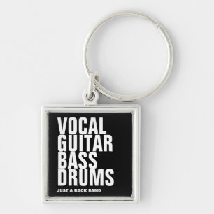 Stroom, gitaar, bas, drums.. rots. sleutelhanger
