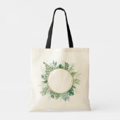 STROOM GROEN MET DEDINGING TOTE BAG (Achterkant)