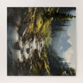 Stroom in de bergen legpuzzel (Horizontaal)