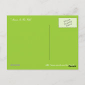 Stroom in de heuvels briefkaart (Achterkant)