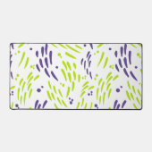 Stroom in Lime Groen en Paarse Bureaumat (Voorkant)