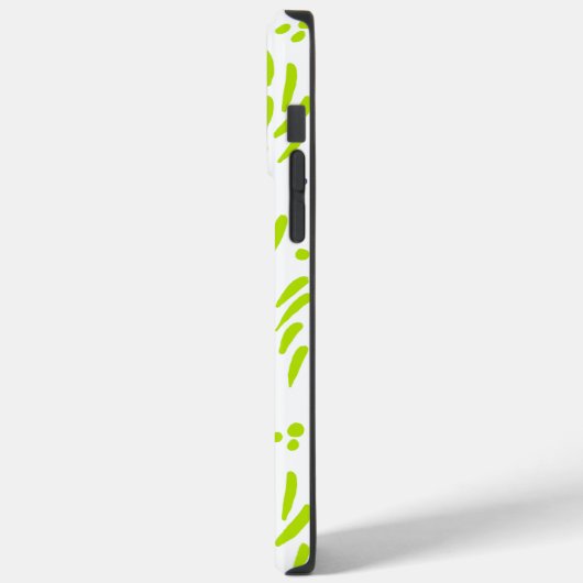 Stroom in Lime Groen en Paarse Case-Mate iPhone Case (Achterkant / Links)