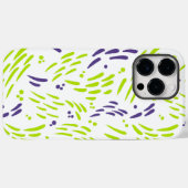 Stroom in Lime Groen en Paarse Case-Mate iPhone Case (Achterkant (horizontaal))