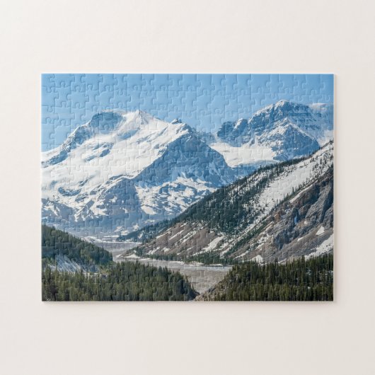 Stroom langs Icefields Parkway Highway 93 - Canada Legpuzzel (Horizontaal)
