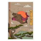 Stroom met de wind Koinobori Foto Afdruk (Voorkant)