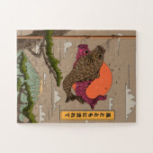 Stroom met de wind Koinobori Legpuzzel (Horizontaal)