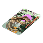 Stroom met de wind Koinobori Magneet (Linkerzijde)