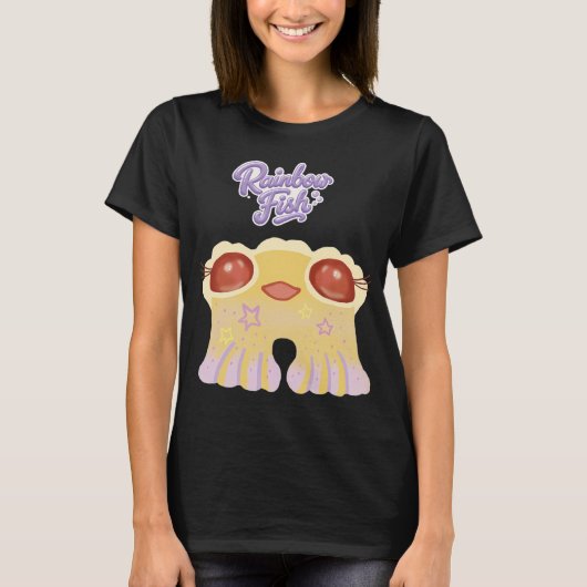 Stroom Met Leven Vis T-shirt (Voorkant)