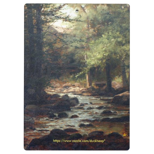 Stroom op basis van hout klembord (Achterkant)