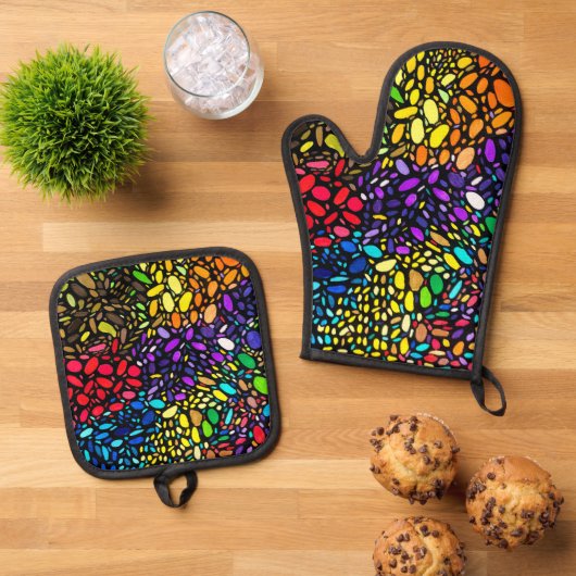 stroom ovenwant & pannenlap set (Top down)