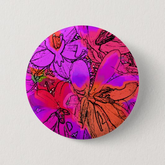 STROOM RONDE BUTTON 5,7 CM (Voorkant)