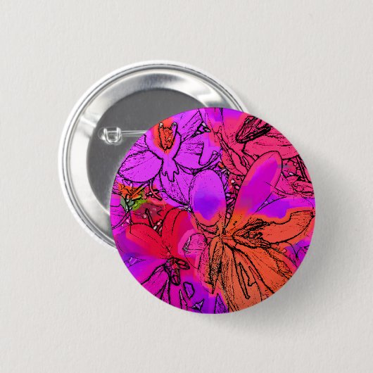 STROOM RONDE BUTTON 5,7 CM (Voorkant /achterkant)