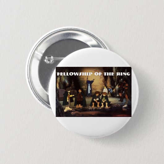 STROOM VAN DE Button VAN DE RING(TM) (Voorkant /achterkant)