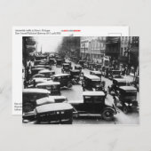  stroom van het Verkeer van het Detroit Briefkaart (Voorkant / Achterkant)