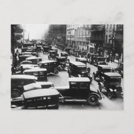  stroom van het Verkeer van het Detroit Briefkaart