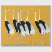 STROOM VAN JAPANSE KRANEN CADEAUPAPIER (Vlak)