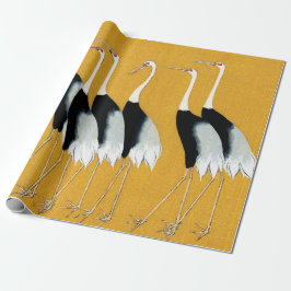 STROOM VAN JAPANSE KRANEN CADEAUPAPIER