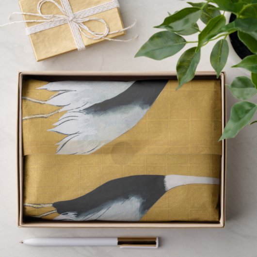 STROOM VAN JAPANSE KRANEN TISSUEPAPIER (Geschenk)