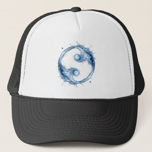 Stroom van Leven Kleur Trucker Pet (Voorkant)