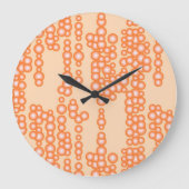 Stroom van luchtbellen, perziken grote klok (Voorkant)