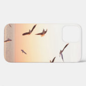 STROOM VAN WITTE EN BROEIENDE VOGELS Case-Mate iPhone CASE (Achterkant (horizontaal))