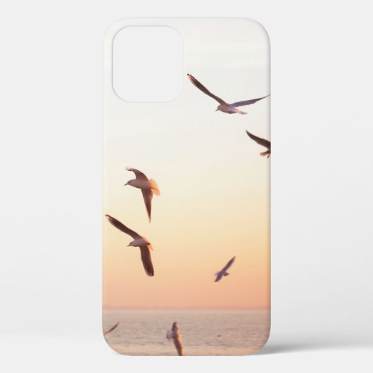 STROOM VAN WITTE EN BROEIENDE VOGELS Case-Mate iPhone CASE (Achterkant)