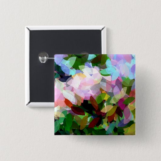 STROOM VIERKANTE BUTTON 5,1 CM (Voorkant /achterkant)