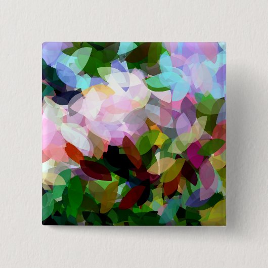 STROOM VIERKANTE BUTTON 5,1 CM (Voorkant)