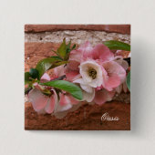 STROOM VIERKANTE BUTTON 5,1 CM (Voorkant)