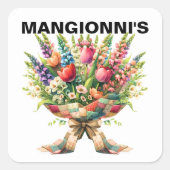 STROOM VIERKANTE STICKER (Voorkant)